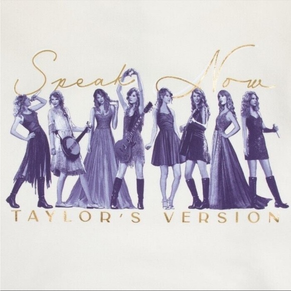 Speak Now Taylor’s version Beige Hoodie Eras - Picture 2 of 4